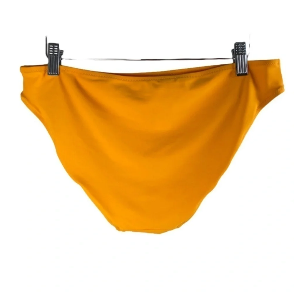 AERIE - Full Coverage Bikini Bottom in Yellow Size L -NWT